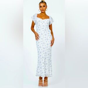 knee length dresses for ladies Cyrene Maxi Dress | Red | Womens main image 1